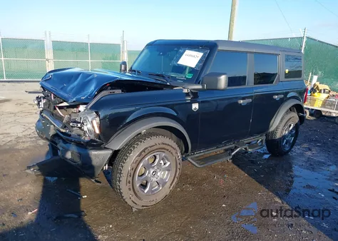 2025 Ford Bronco Big Bend z USA, uszkodzony, nr VIN 1FMDE7BH2SLB37128